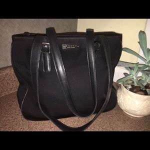 Coach nylon black purse